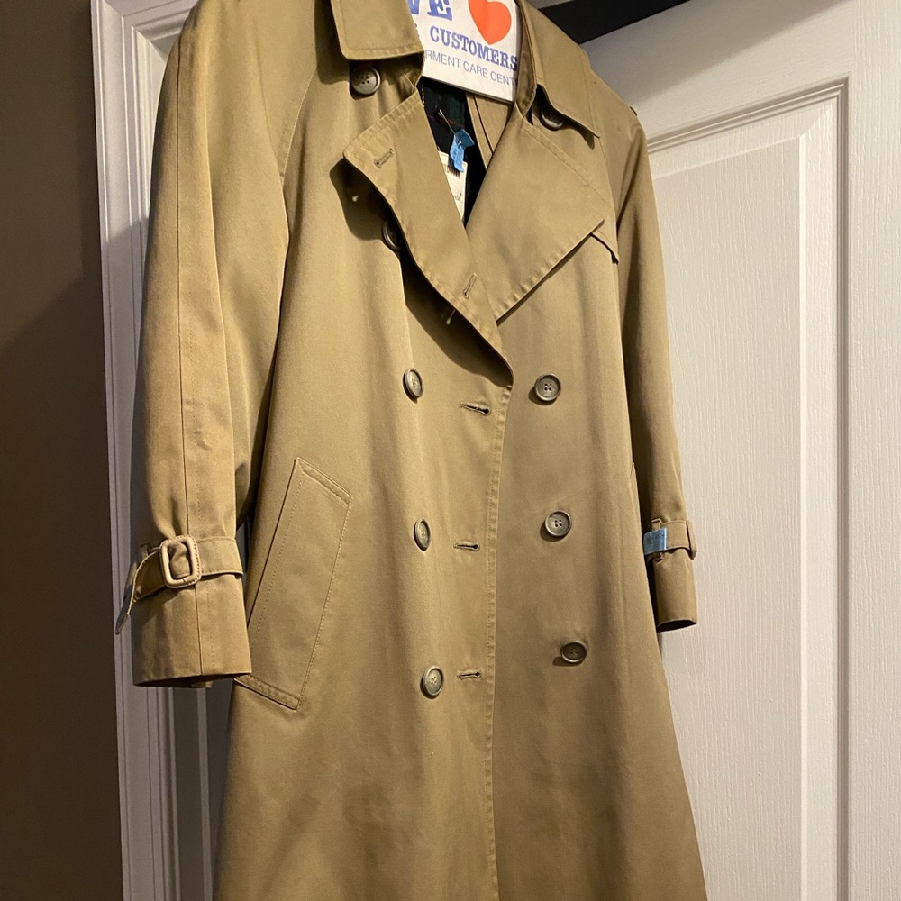 London fog raincoat